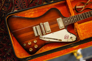 A vintage Gibson Firebird Electric Guitar. 