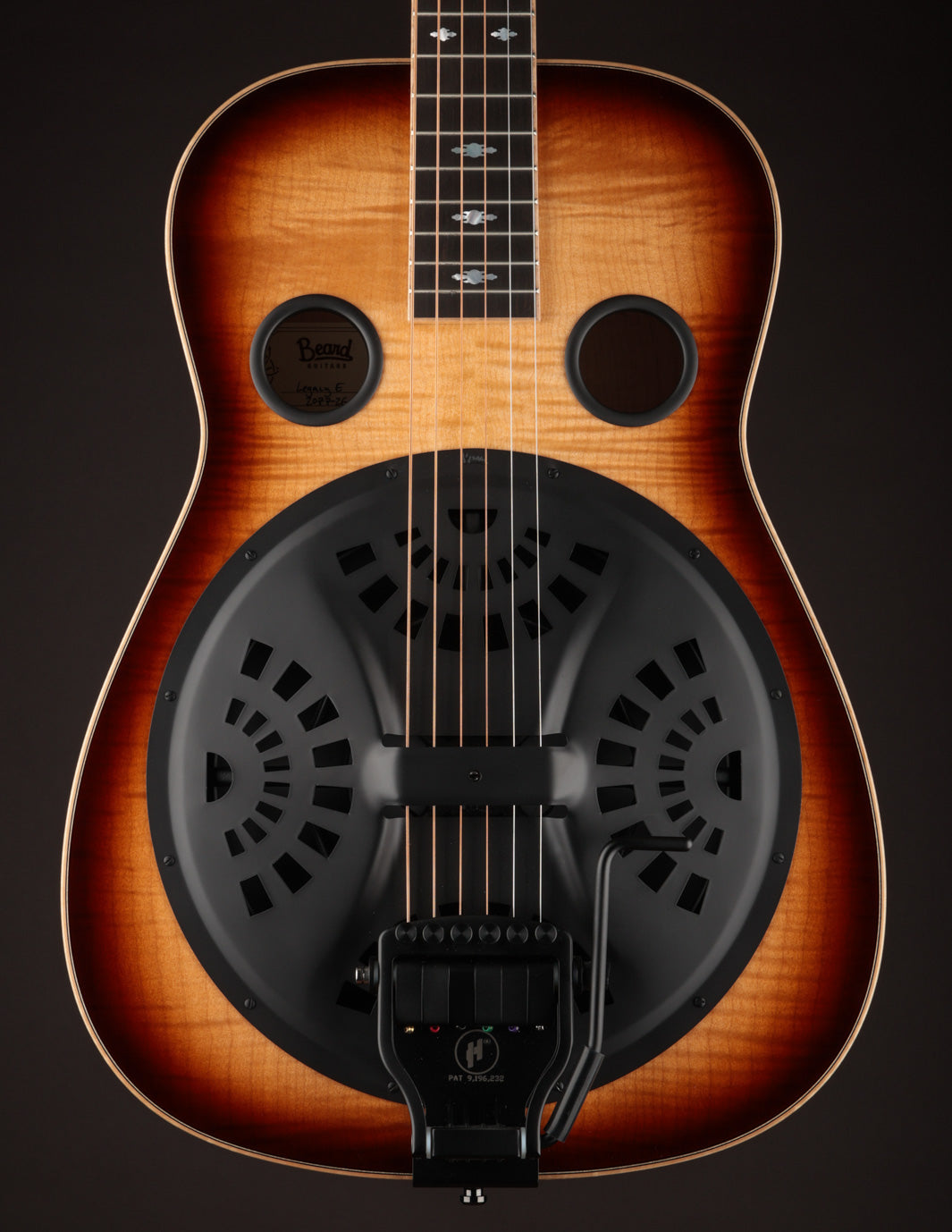 Beard Legacy E Mastergrade Maple w/Hipshot DoubleShot- Crème Brûlée
