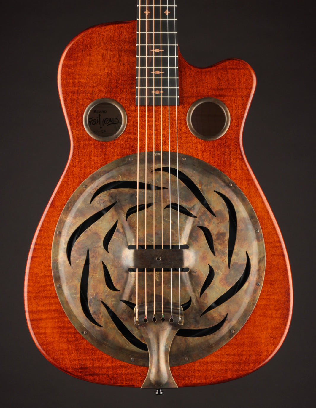 Beard Trailhead Roundneck Cutaway Custom- Tobacco Satin
