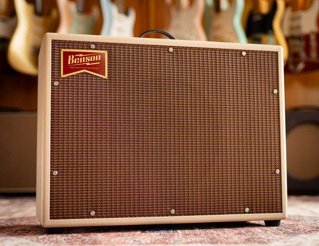 Benson Amps Bellringer 1x12 Combo, Blonde/Oxblood