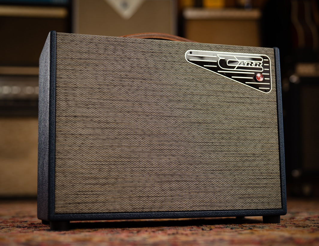 Carr Bel-Ray 12" Dark Blue w/Brown Handle