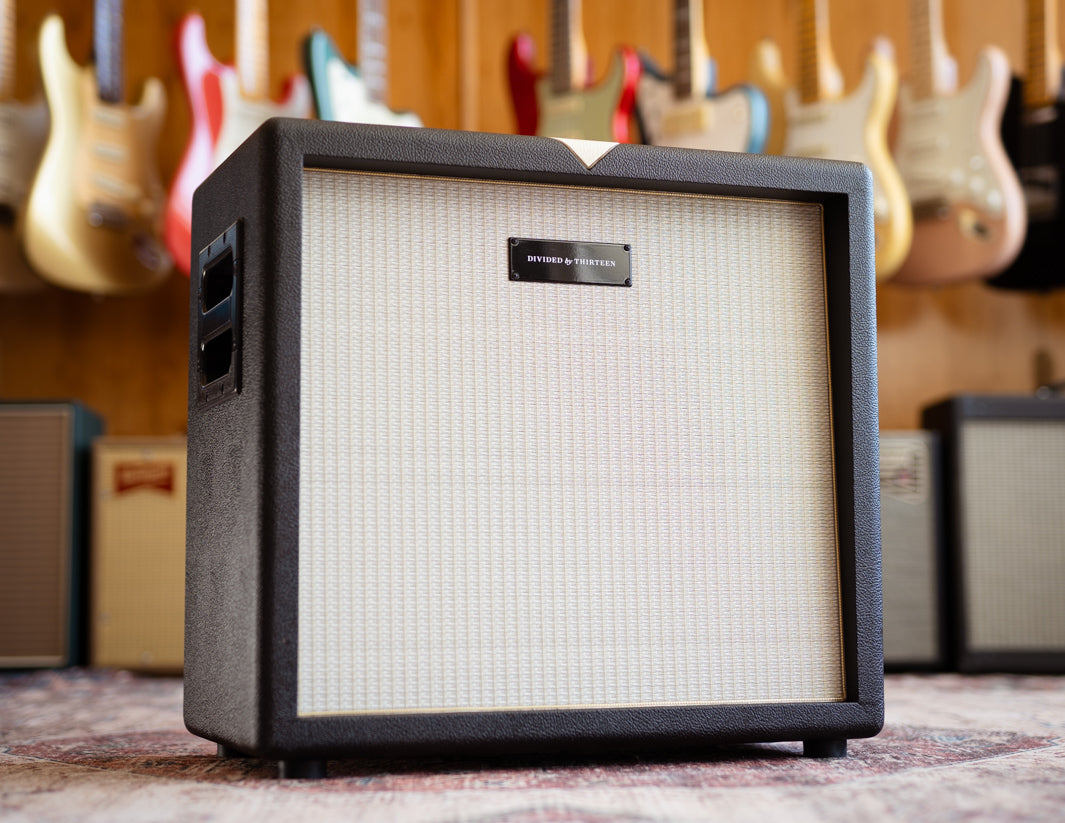 Divided By 13 Rock Block 1x12 Cabinet, Black/Cream V