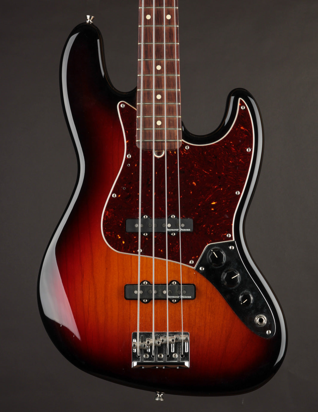 Fender American Standard Jazz Bass 3 Tone Sunburst USED 2016