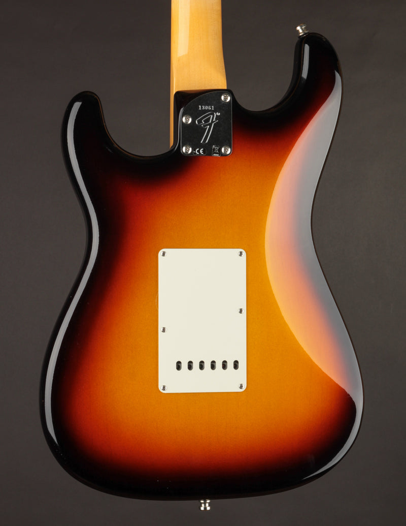 Fender Custom Shop WW10 Postmodern Stratocaster Sunburst back of body