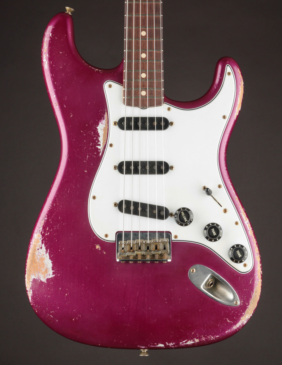 Fender Masterbuilt Andy Hicks 1960 Stratocaster Ruby Star Red Metallic Heavy Relic (USED, 2025)
