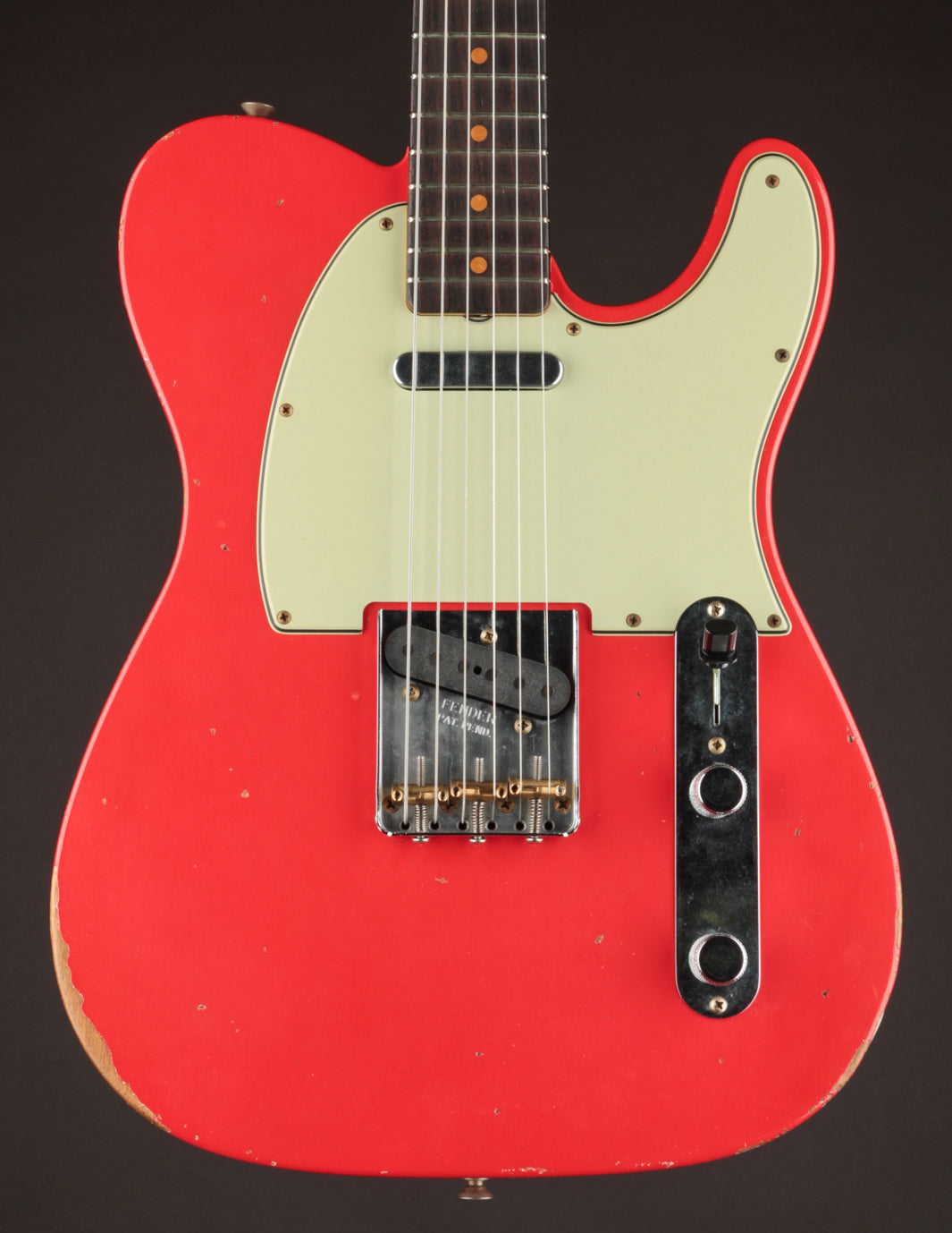 Fender Custom Shop 1963 Telecaster Fiesta Red/Relic (USED, 2024)