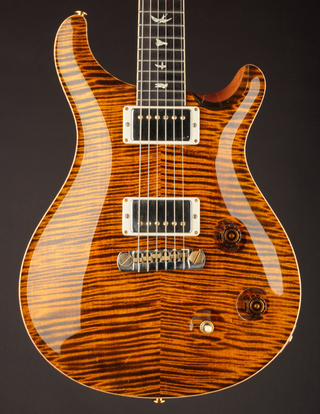 PRS McCarty Yellow Tiger Flamed Maple Top 10 Top (USED, 2020)