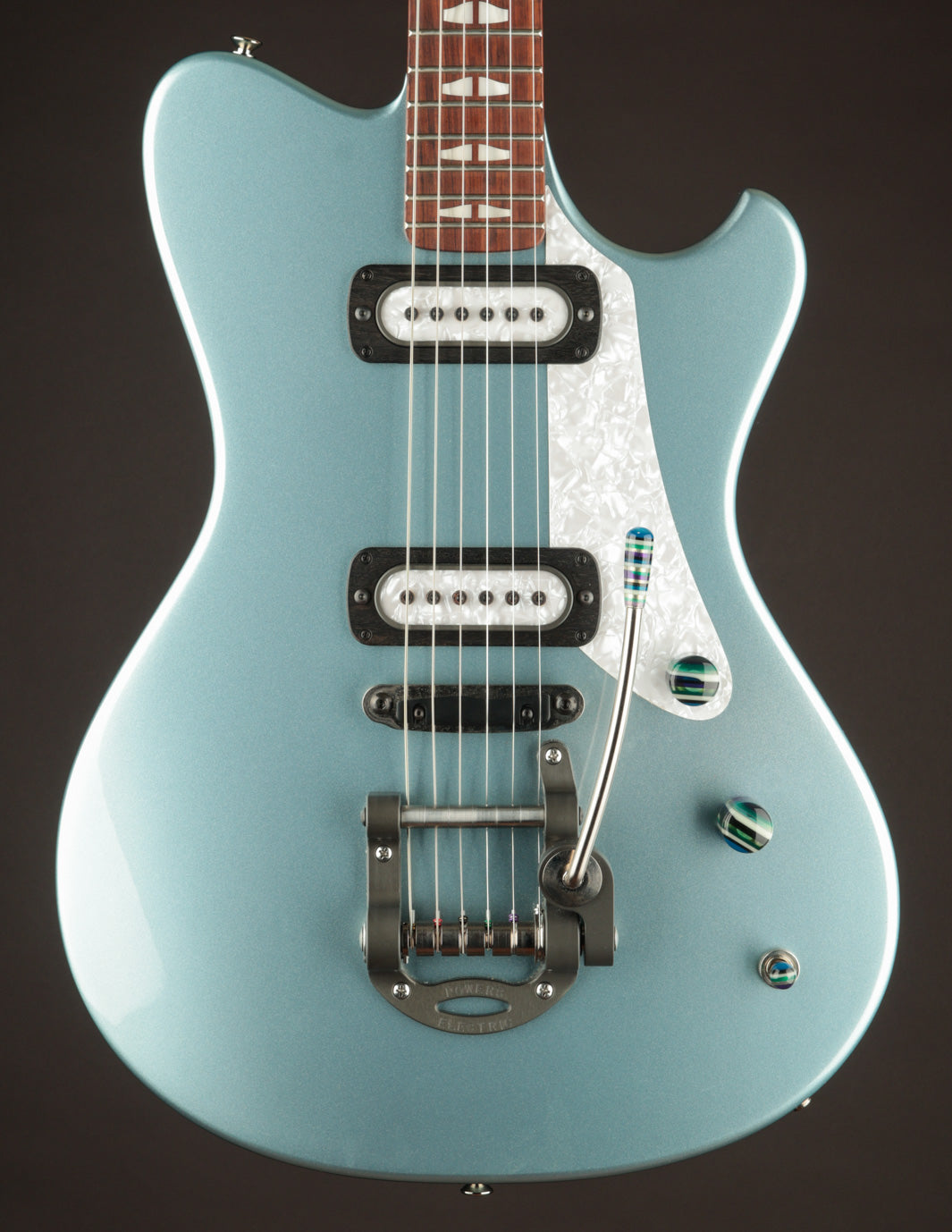 Powers Electric PF42 Camtail Silver Blue Metallic (USED, 2025)