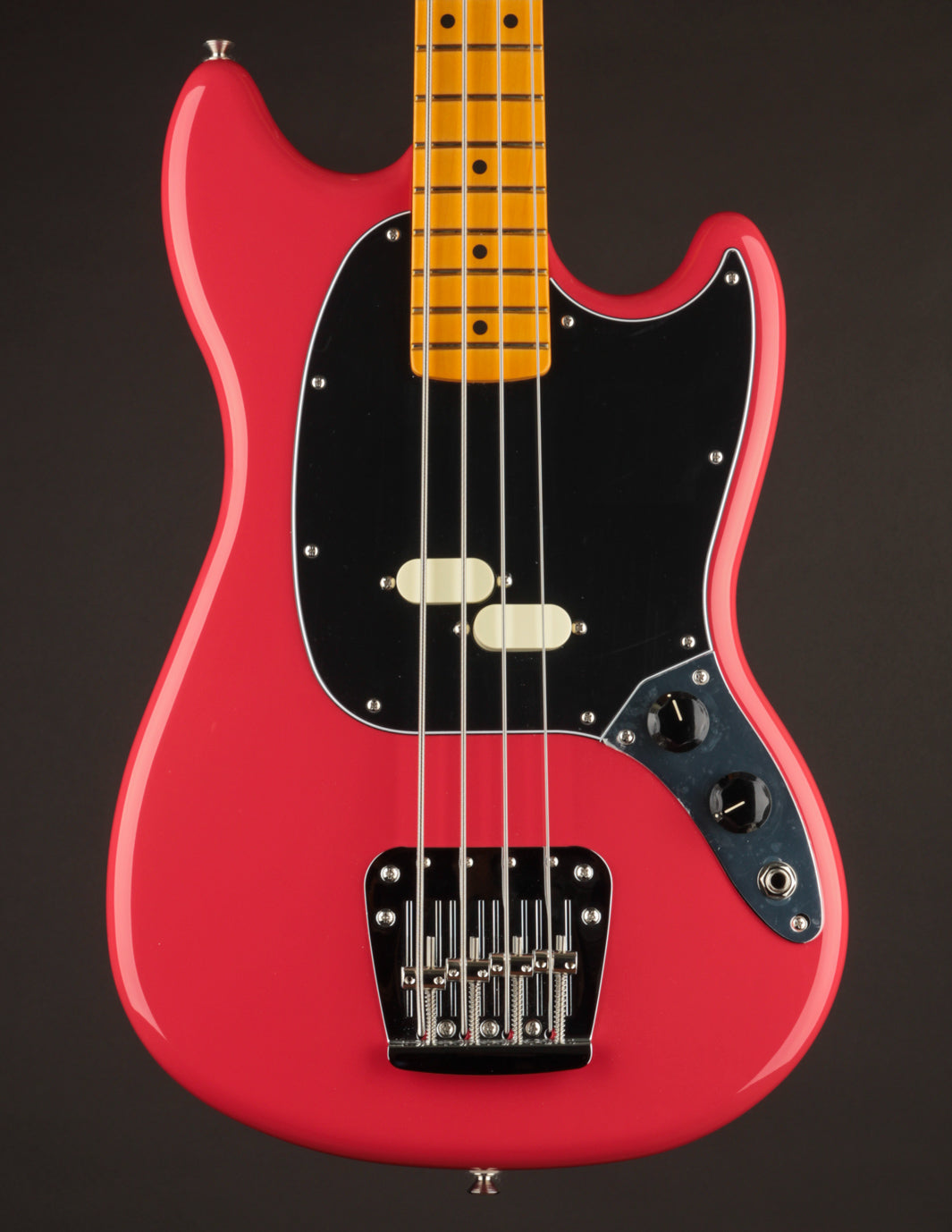Fender American Professional Classic Mustang Bass Faded Dakota Red