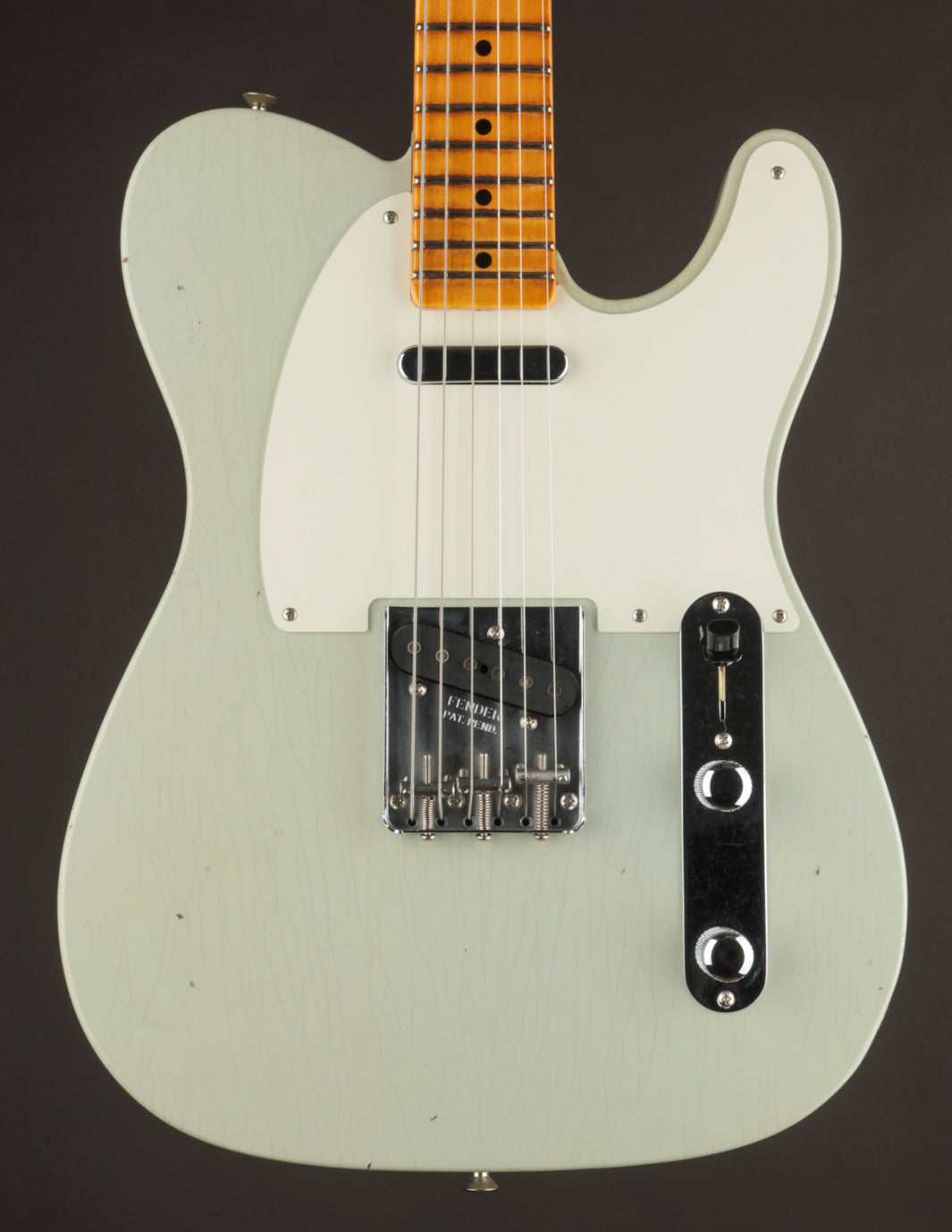 Fender Custom Shop 1955 Telecaster Time Machine Series Super Aged Sonic Blue /Journeyman