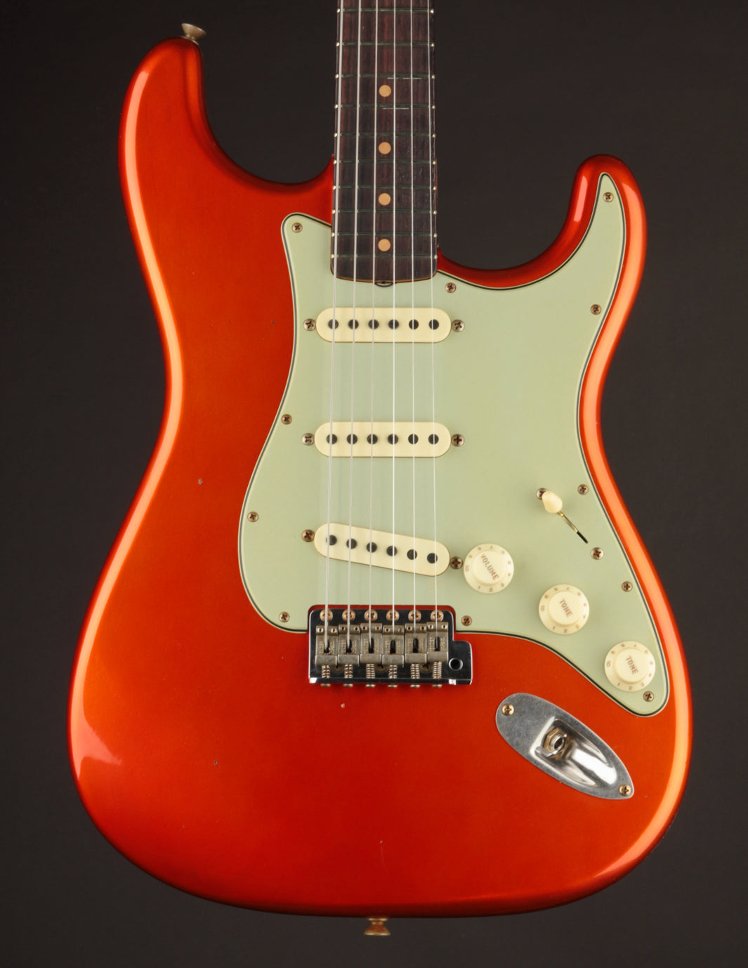 Fender Custom Shop LTD 1964 L-Series Stratocaster Aged Candy Tangerine/Journeyman