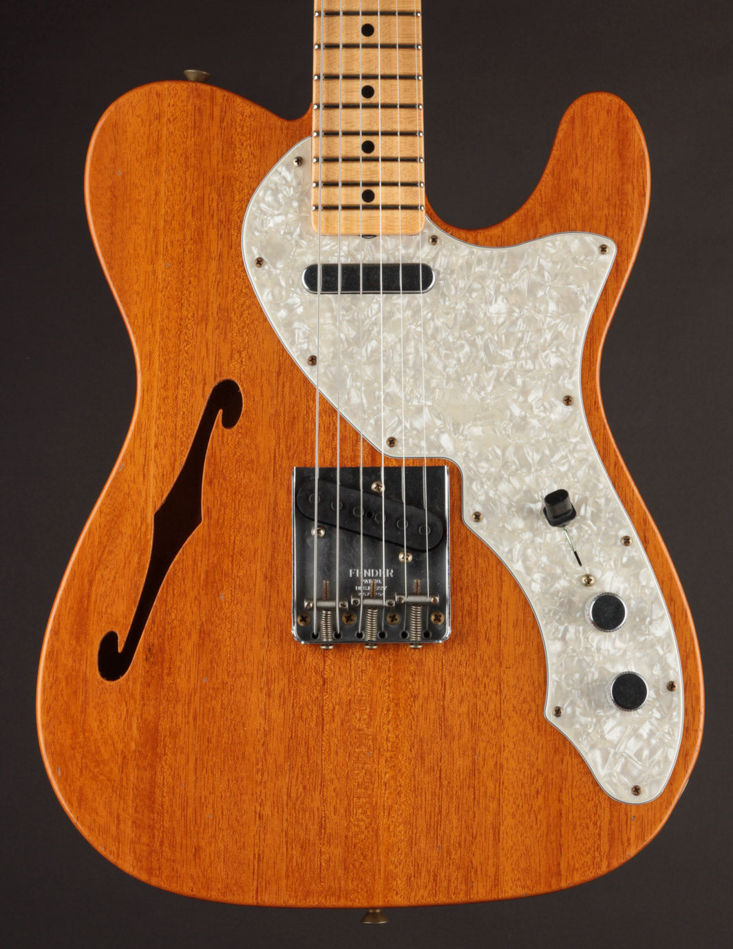 Fender Vintage Custom 1968 Telecaster Thinline, Aged Natural