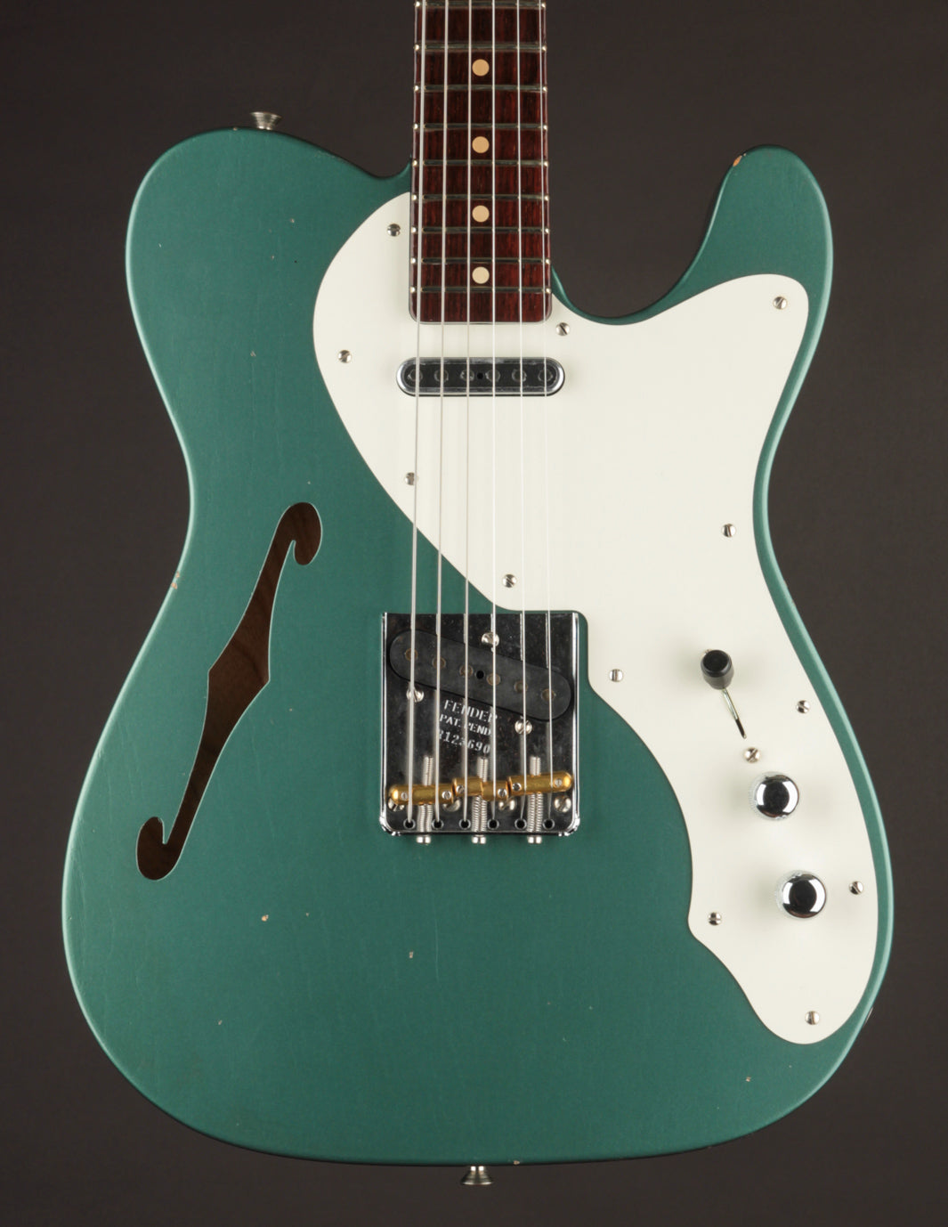 Fender Custom Shop LTD 1950s Thinline Tele Sherwood Green | The