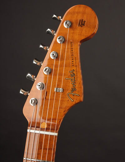 Fender Custom Shop LTD Roasted '50s Stratocaster Wide-Fade Aged Chocolate 2-Color Sunburst
