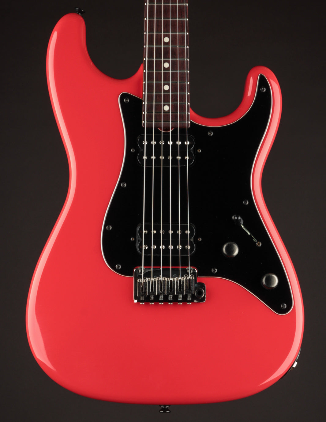 Grosh NOS Retro TME Blackout Series Fiesta Red/Timeworn