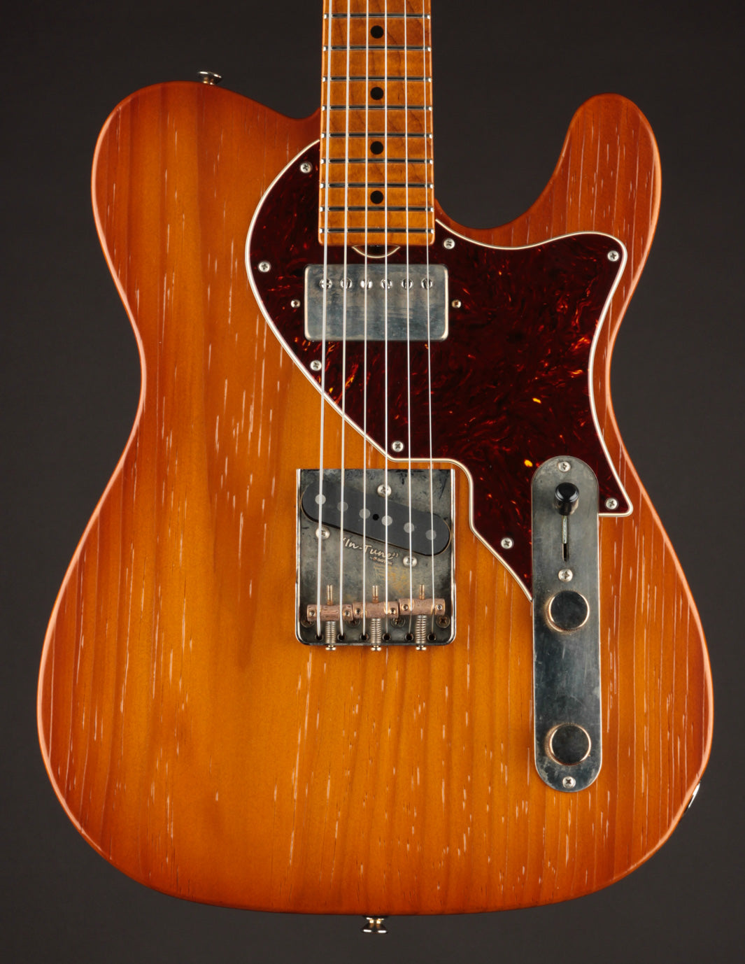 Grosh NOS VT Roasted Pine Series Faded Amber Burst/Timeworn
