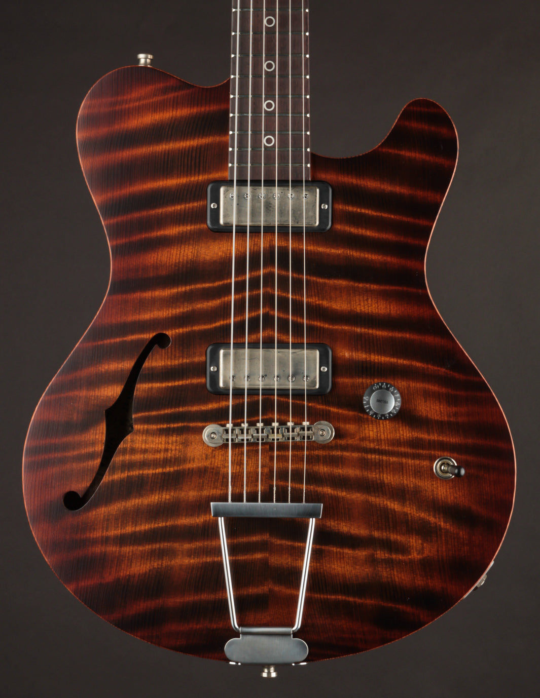 Huber Adam Miller Signature Flame Redwood Top