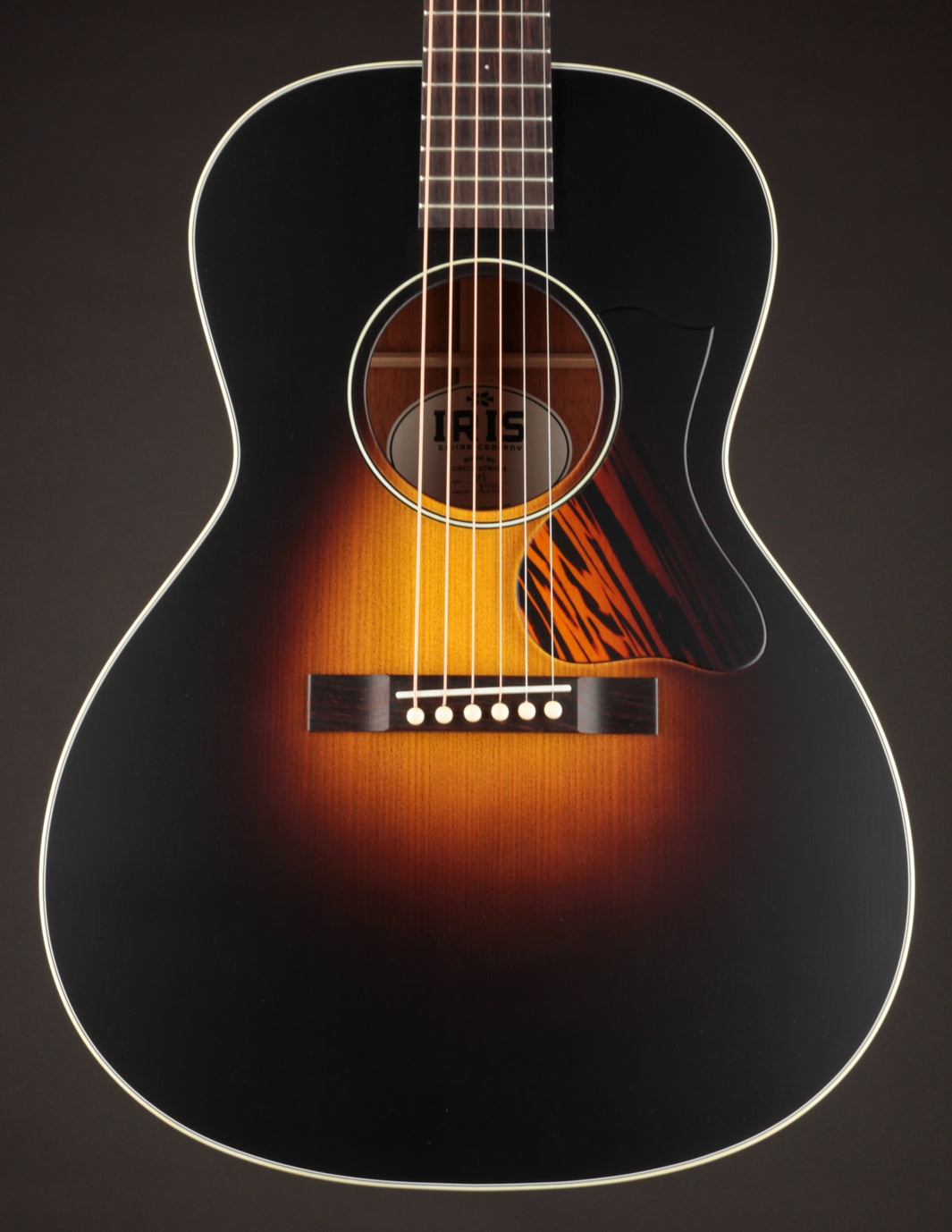 Iris MS-00 Sunburst Adirondack Spruce