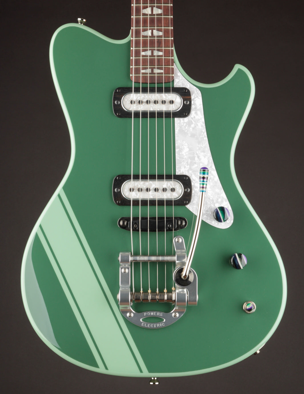 Powers Electric A-Type PF42 Camtail TME-Spec w/Racing Stripes