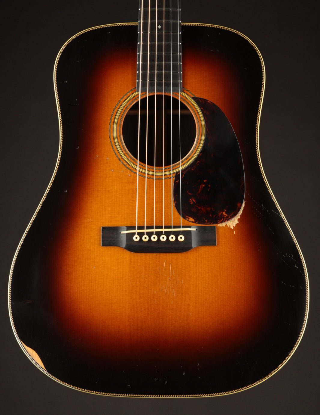 Pre-War Guitars Herringbone Sunburst