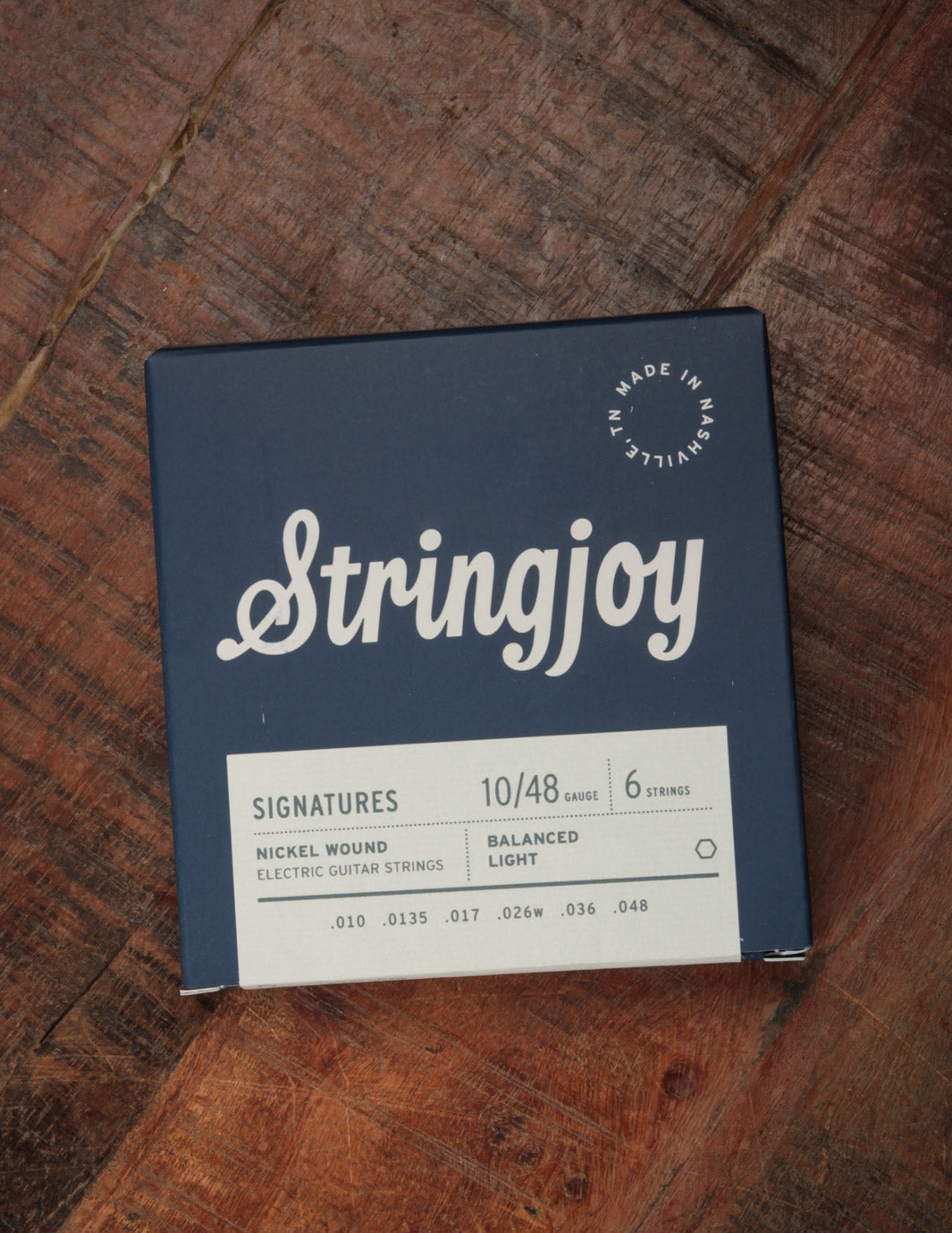 Stringjoy Signatures Balanced Light Gauge (10-48) Nickel Wound Electric Guitar Strings