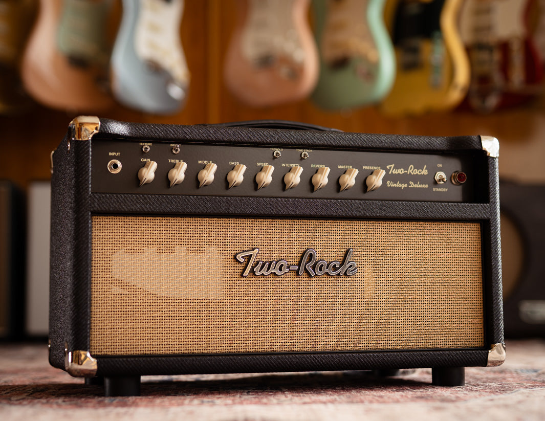 Two-Rock Vintage Deluxe 35 Head, Black Tweed/Cane
