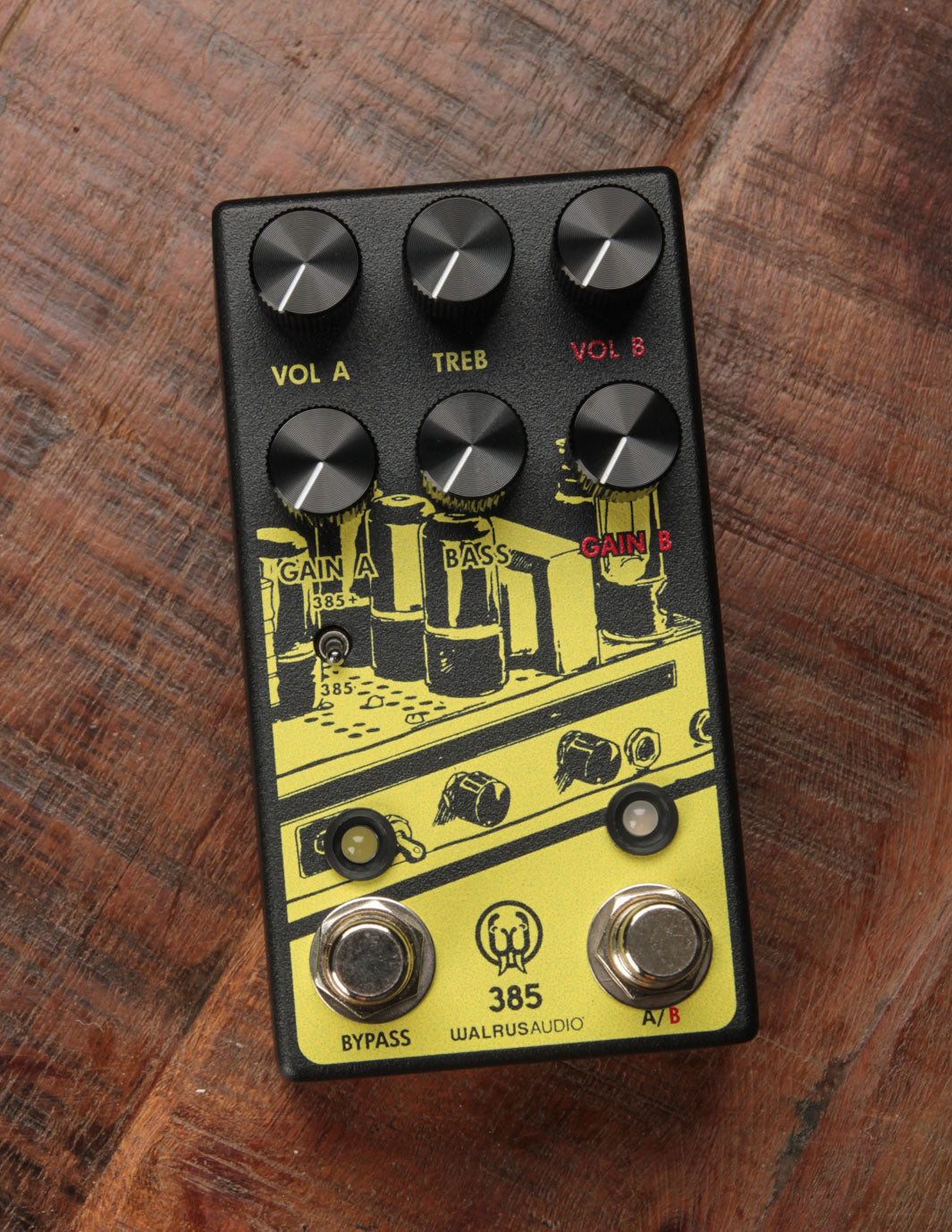 Walrus Audio 385 Overdrive MKII, Yellow