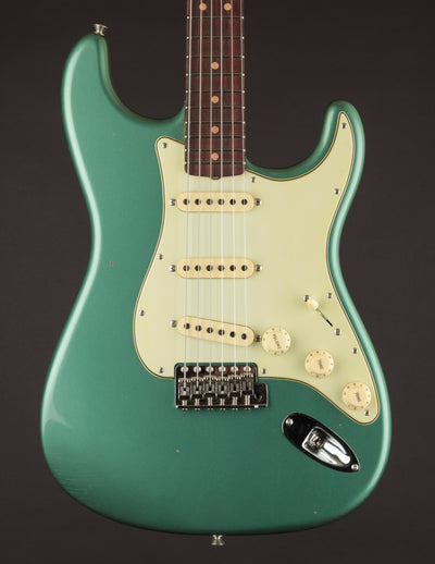 Fender Custom Shop '63 Stratocaster Faded Aged Sherwood Green Metallic/Journeyman