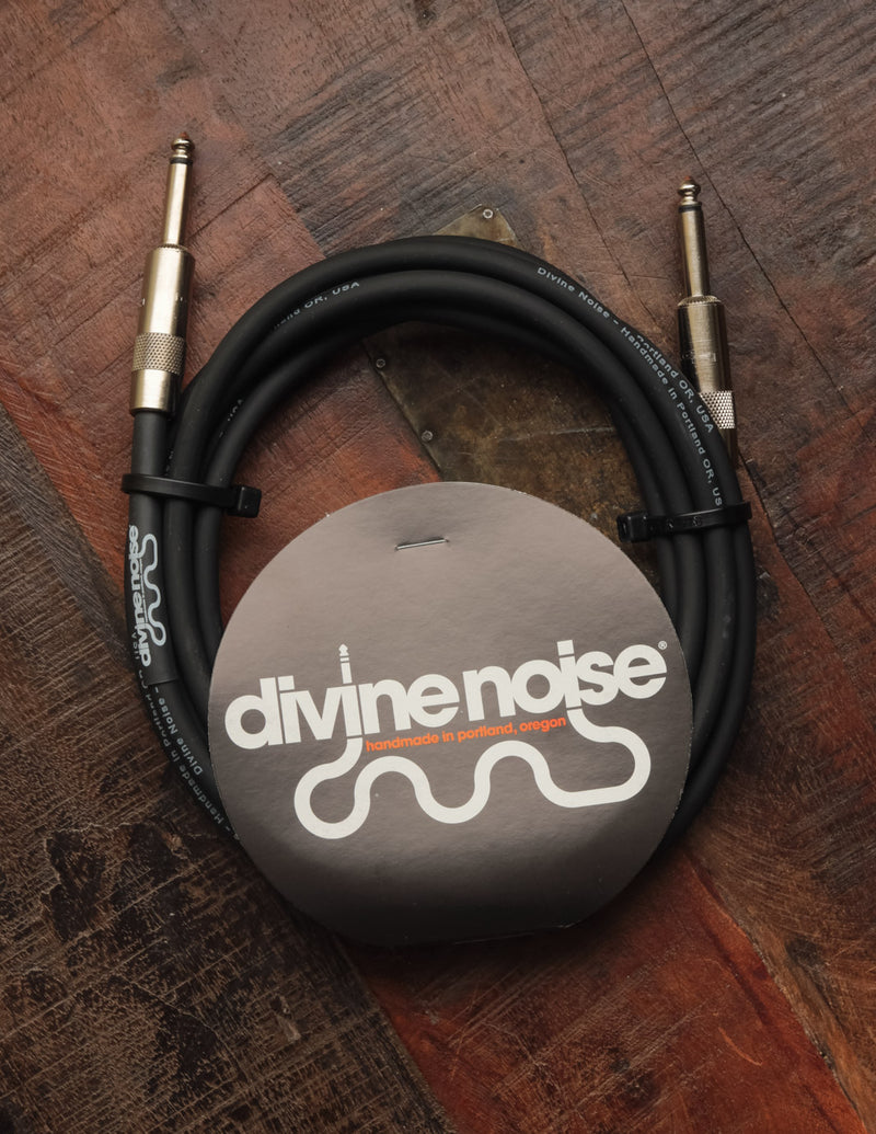 Divine Noise 10 Ft ST-ST Cable, Black