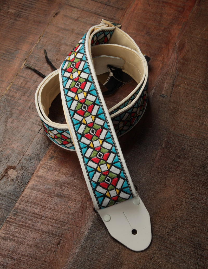 Ace Straps Vintage Series Stained Glass Guitar Strap