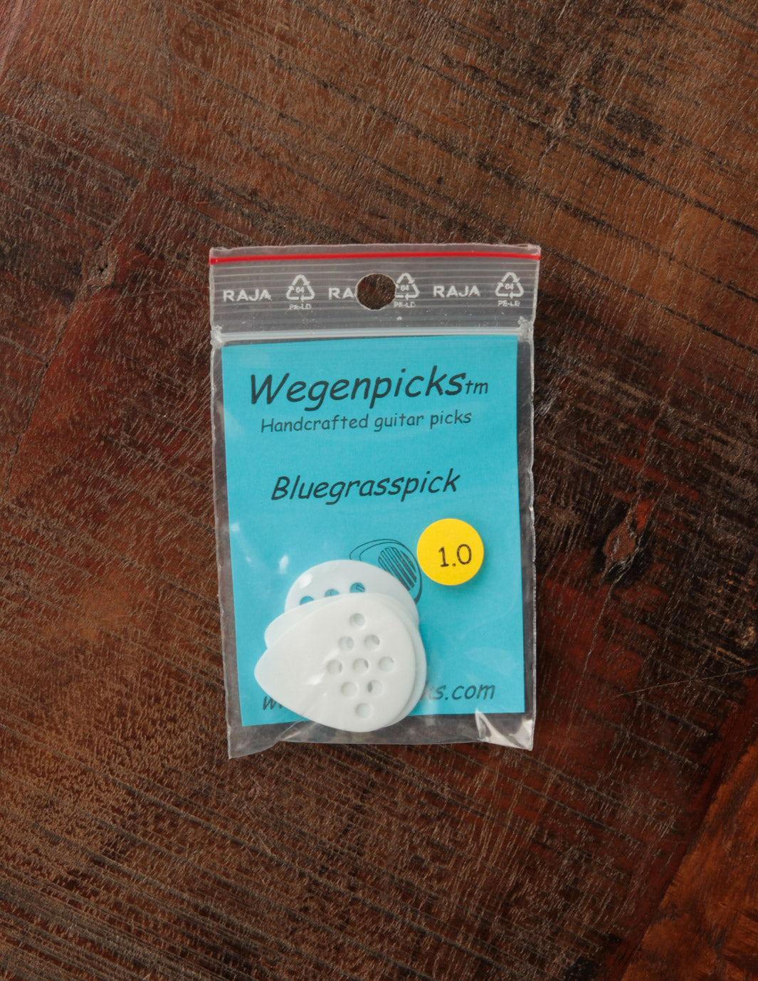 Wegen Bluegrass Guitar Pick 1.0mm (4-pack)