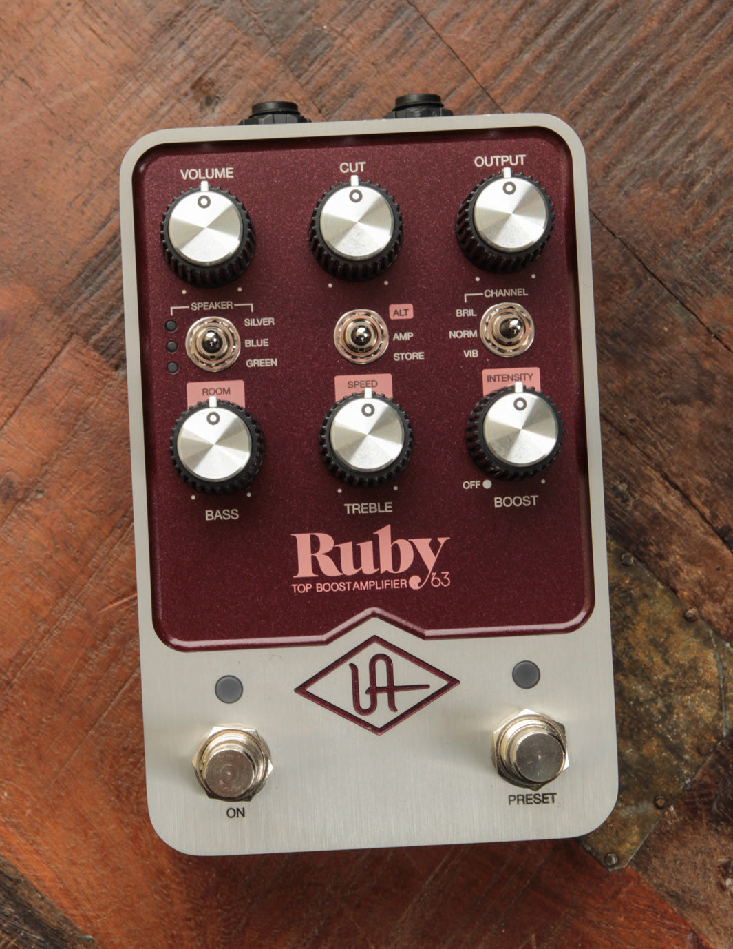 Universal Audio Ruby '63 Top Boost Amplifier