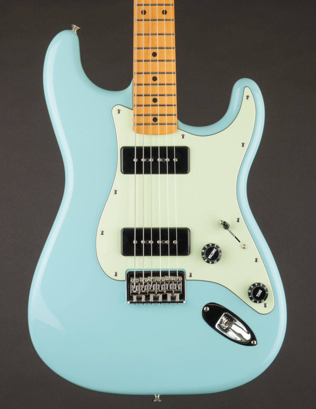 Fender Noventa Stratocaster Daphne Blue | The Music Emporium