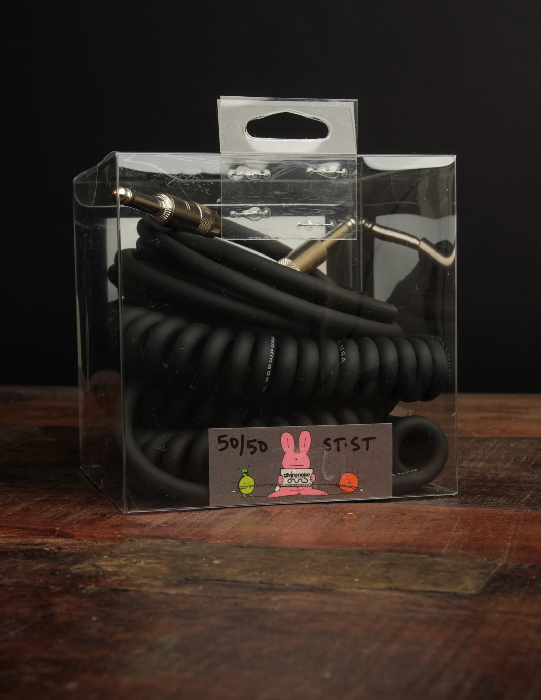 Divine Noise 50/50 ST-ST Cable, Black