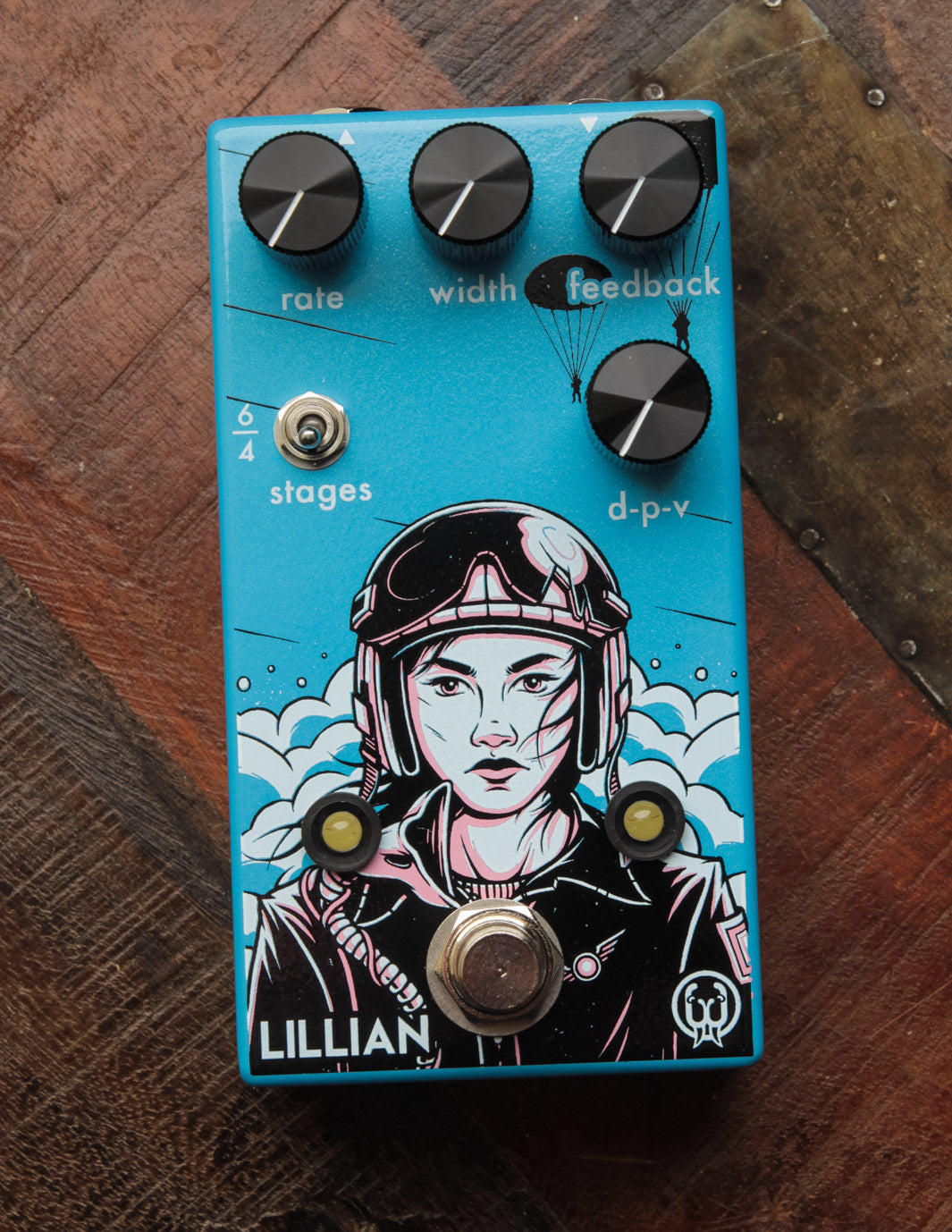 analog phaser pedal Walrus Audio Lillian Analog Phaser Pedal