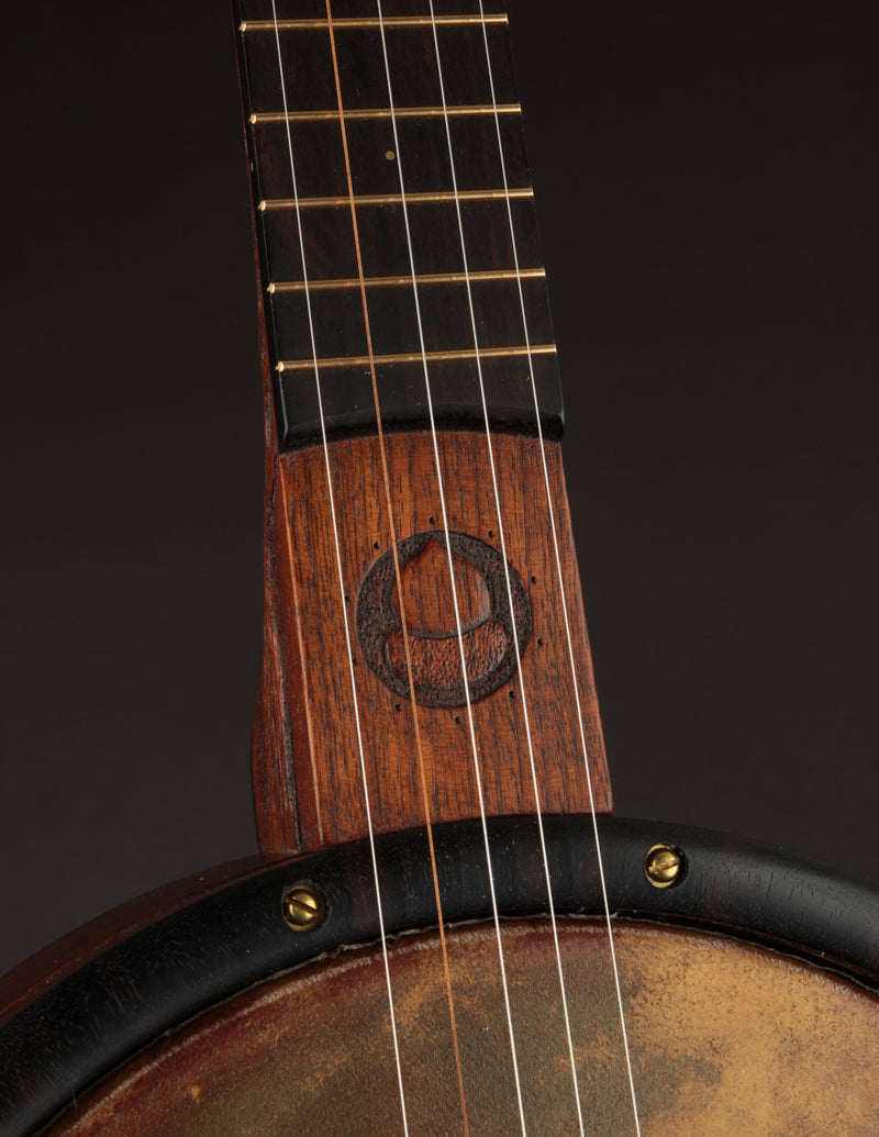 Carolina Banjo Company 11" Walnut Custom w/Tree Carvings