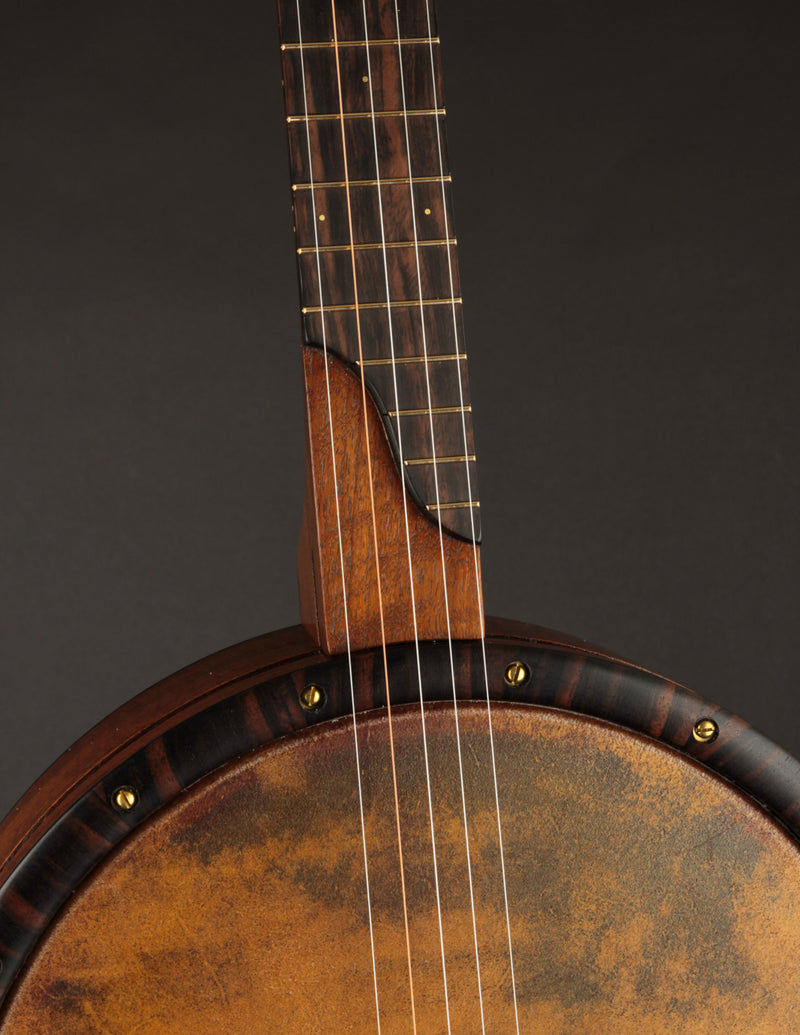 Carolina Banjo Company 12" Curly Walnut Custom w/Carved Headstock