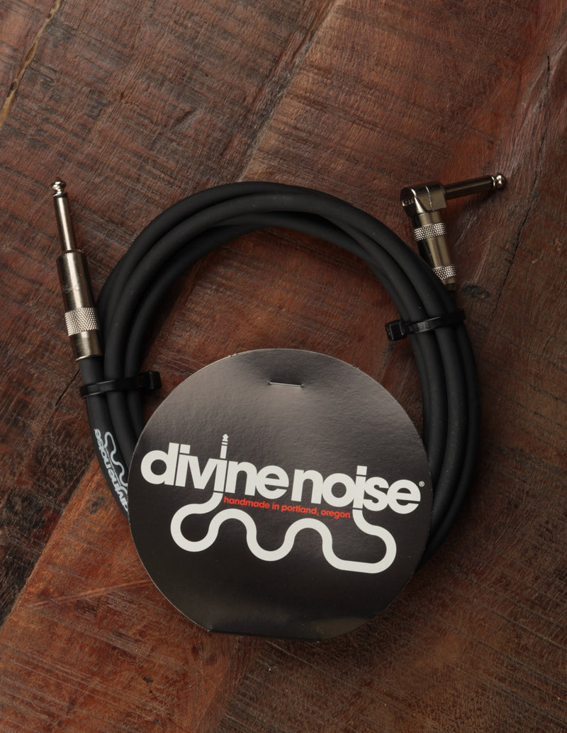 Divine Noise 10 Ft ST-RA Cable, Black