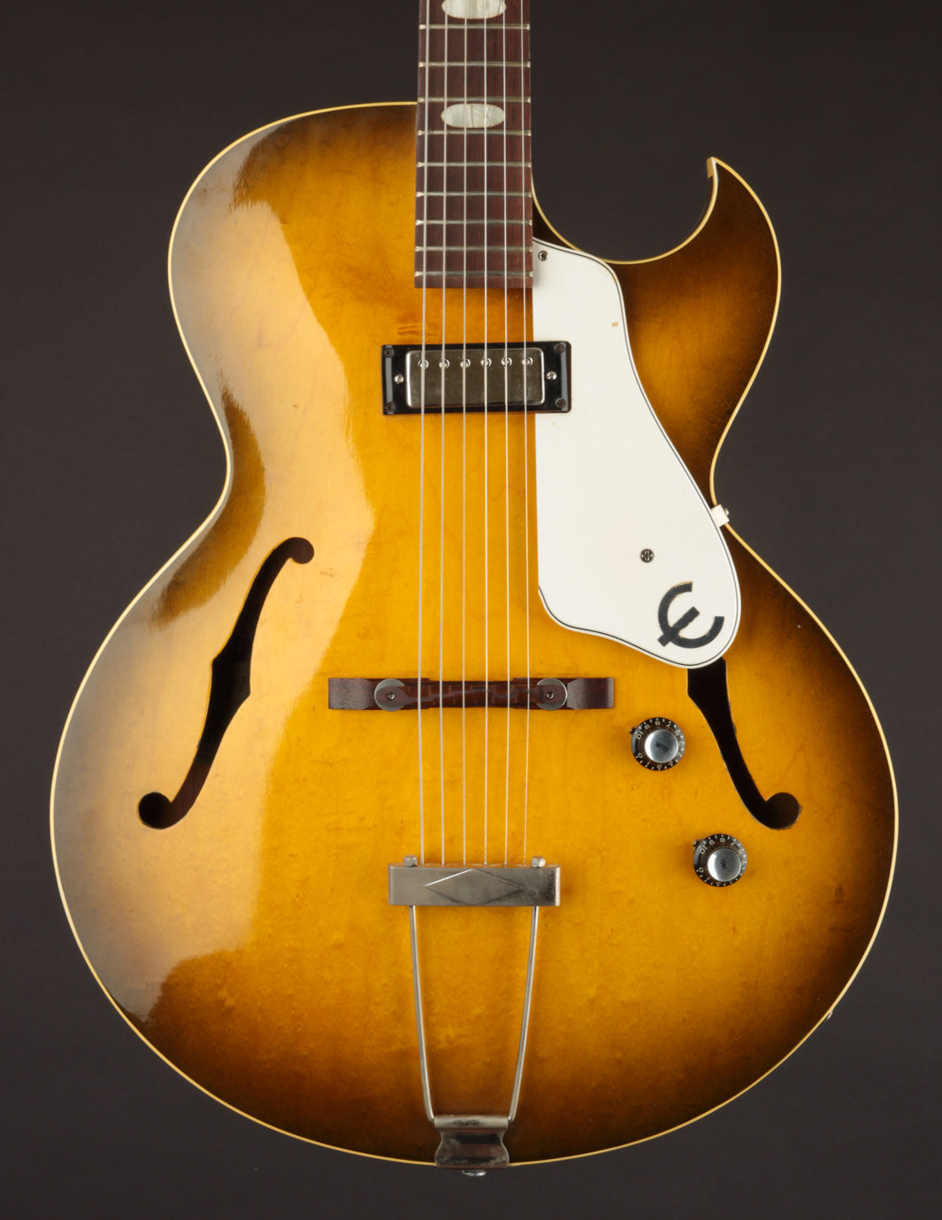 1963 Epiphone E452T Sorrento, Royal Olive | The Music Emporium