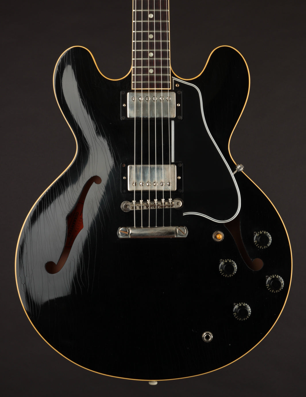 【全商品オープニング価格 特別価格】 2021 Gibson Murphy Lab '59 ES-335 Aged Ebony | The Music ギター