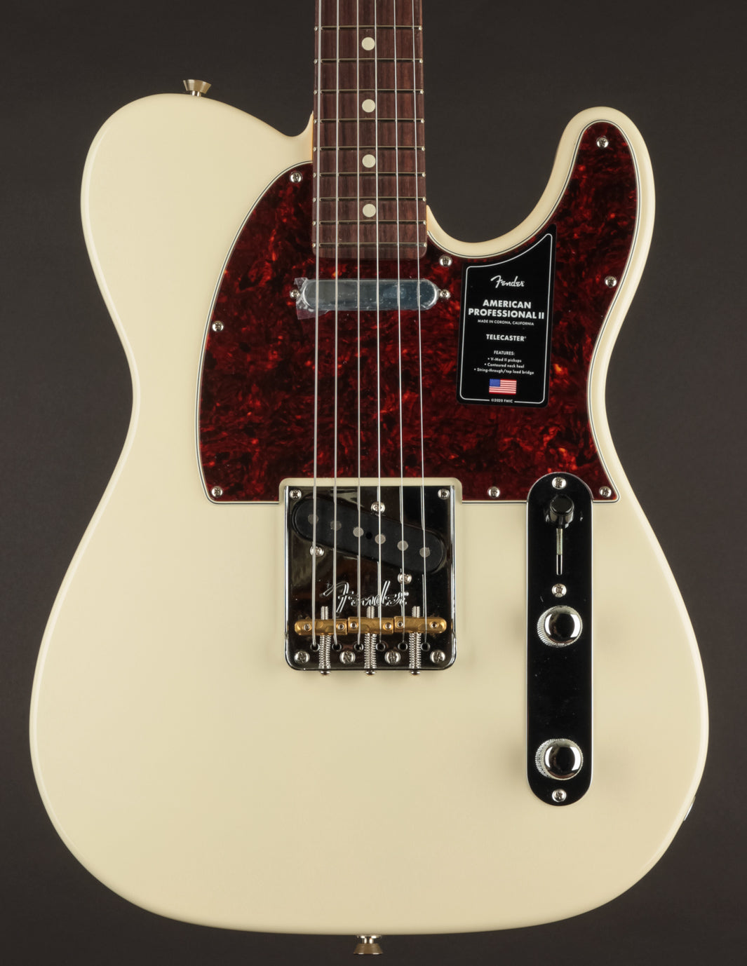 Fender American Professional II Telecaster Olympic White