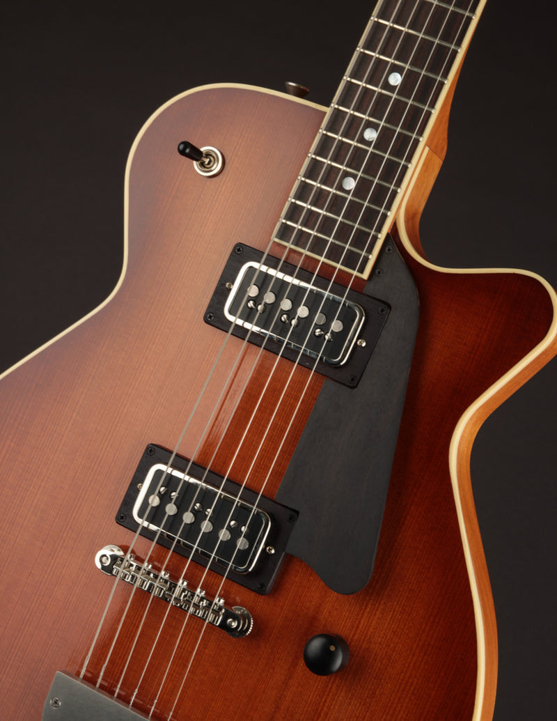 Grez Guitars Mendocino Brown Sunburst w/TV Jones T-Armond