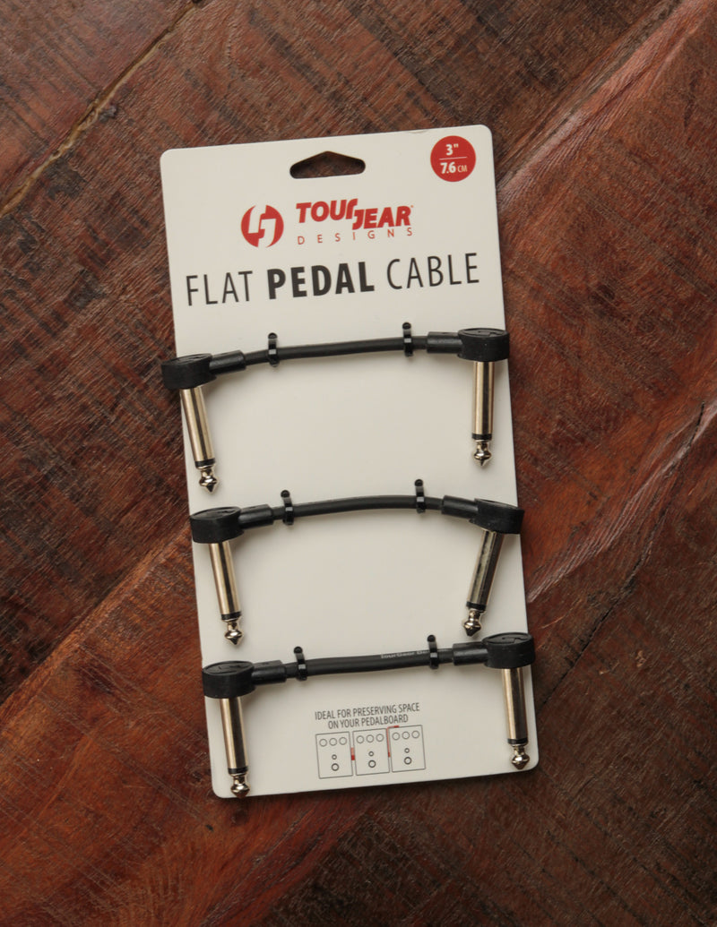 TourGear 3” Flat Pedal Cable C Shape 3-Pack