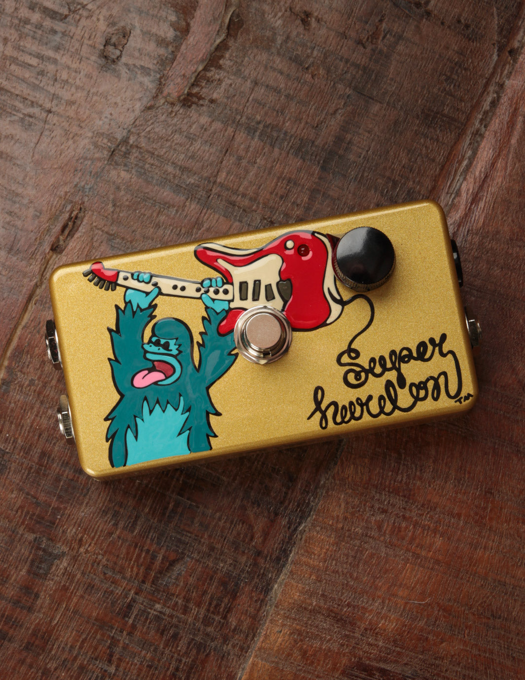 super hard on pedal Zvex SHO Boost Hand Painted