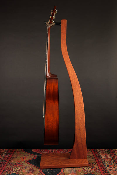 Mahogany Zither Stand, guitar side
