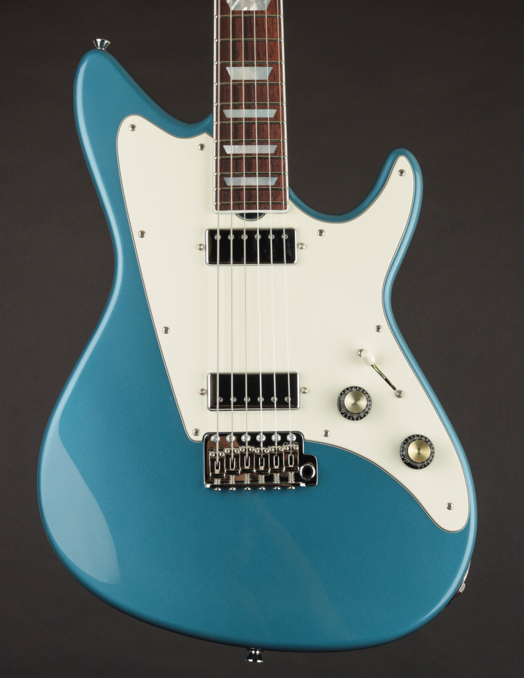 Grosh Electrajet Pelham Blue w/Mini Humbuckers