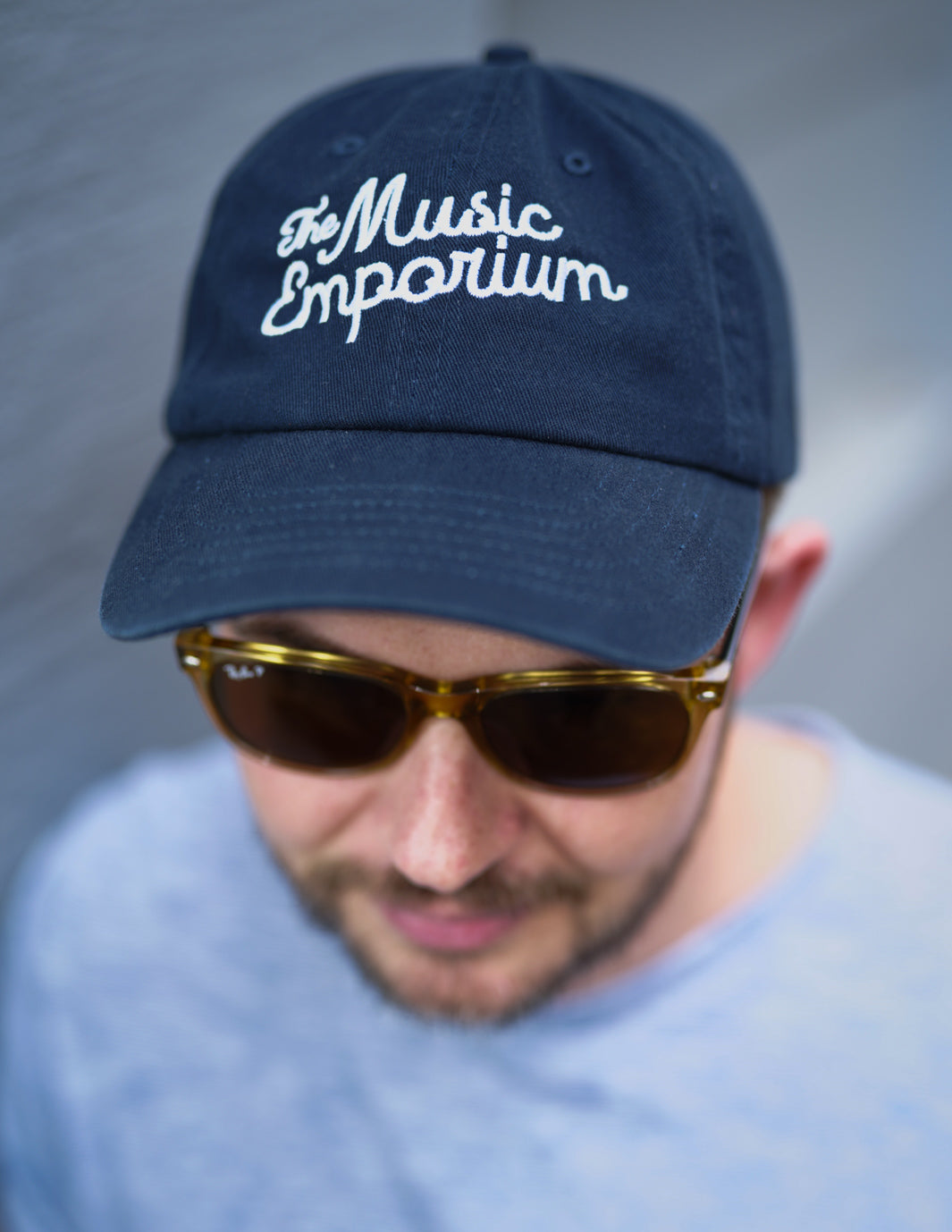 TME Navy 6Panel Hat The Music Emporium