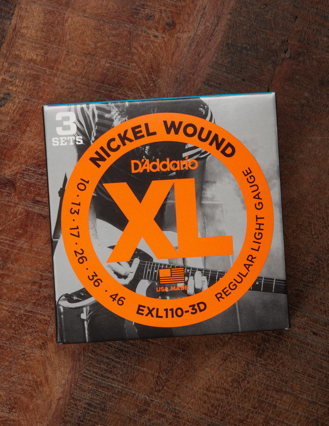 D'Addario EXL110 Nickel .010-.046 Regular Light 3-Pack