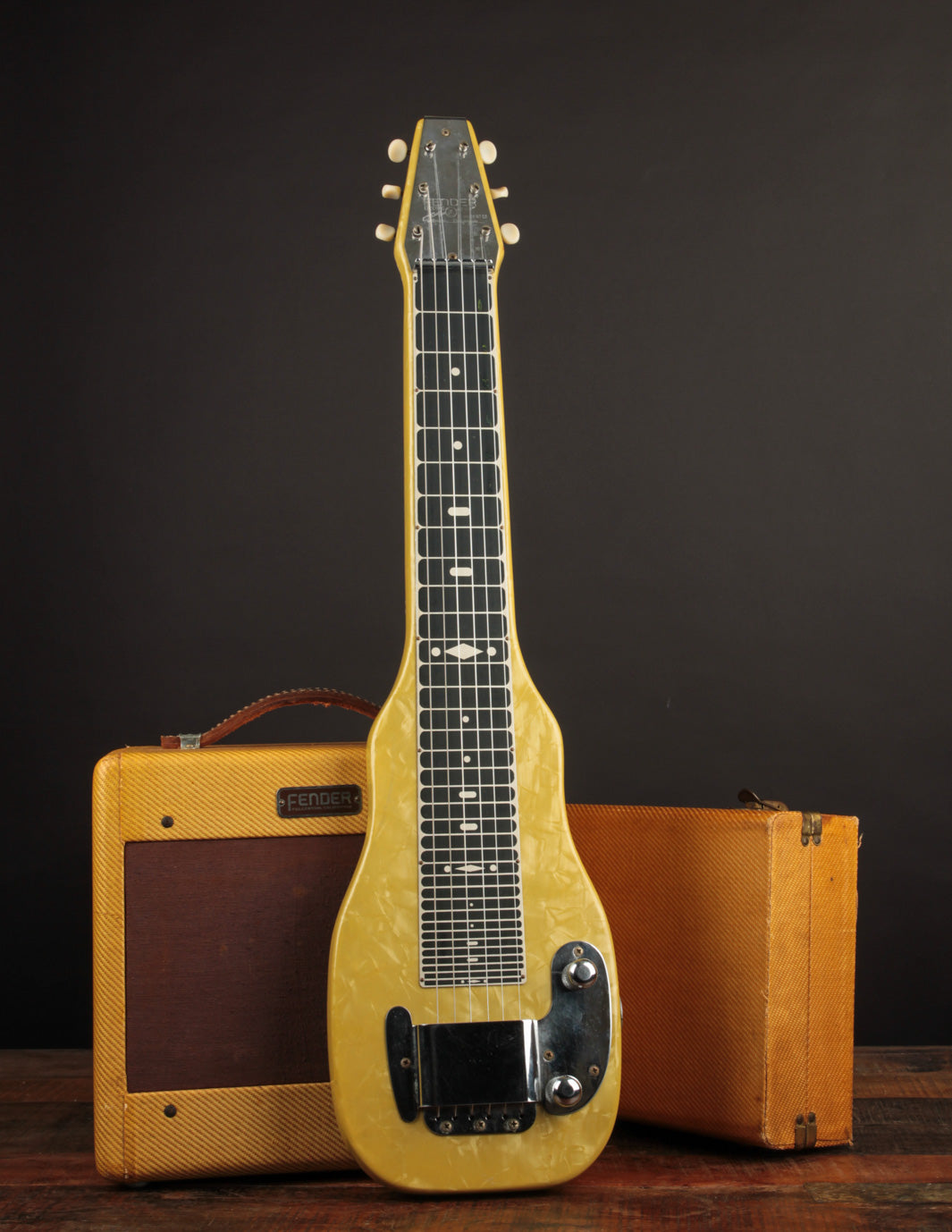 Fender Champion 600 Amp & Lap Steel Set (1952)