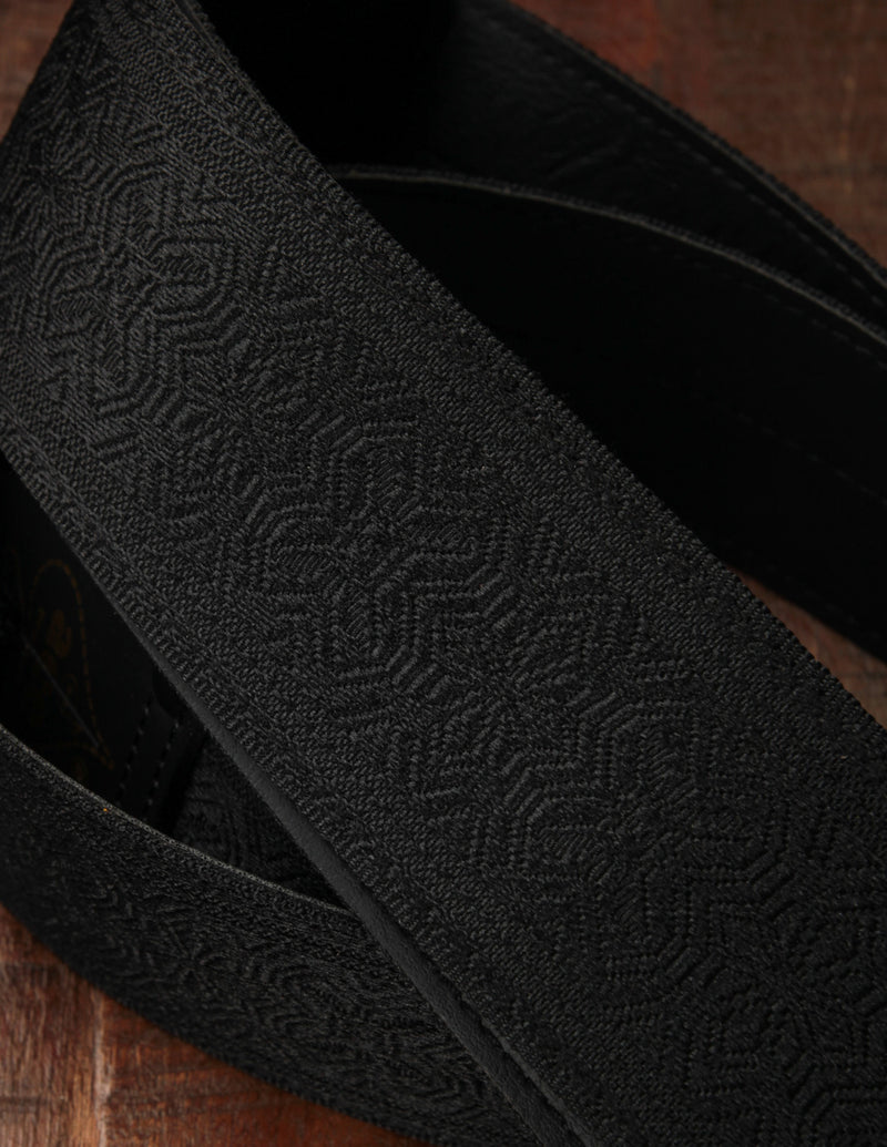 Ace Straps Vintage Black on Black